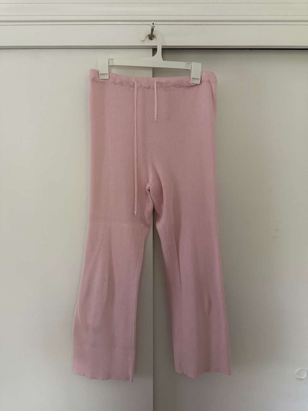 Light Pink Pregnancy/Postpartum Matching Knit Set - Picture 7 of 9